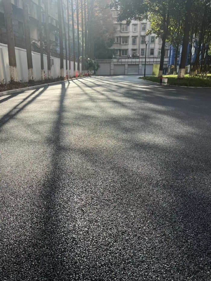 汉口湖北省交通运输厅院区 - 沥青路面施工案例