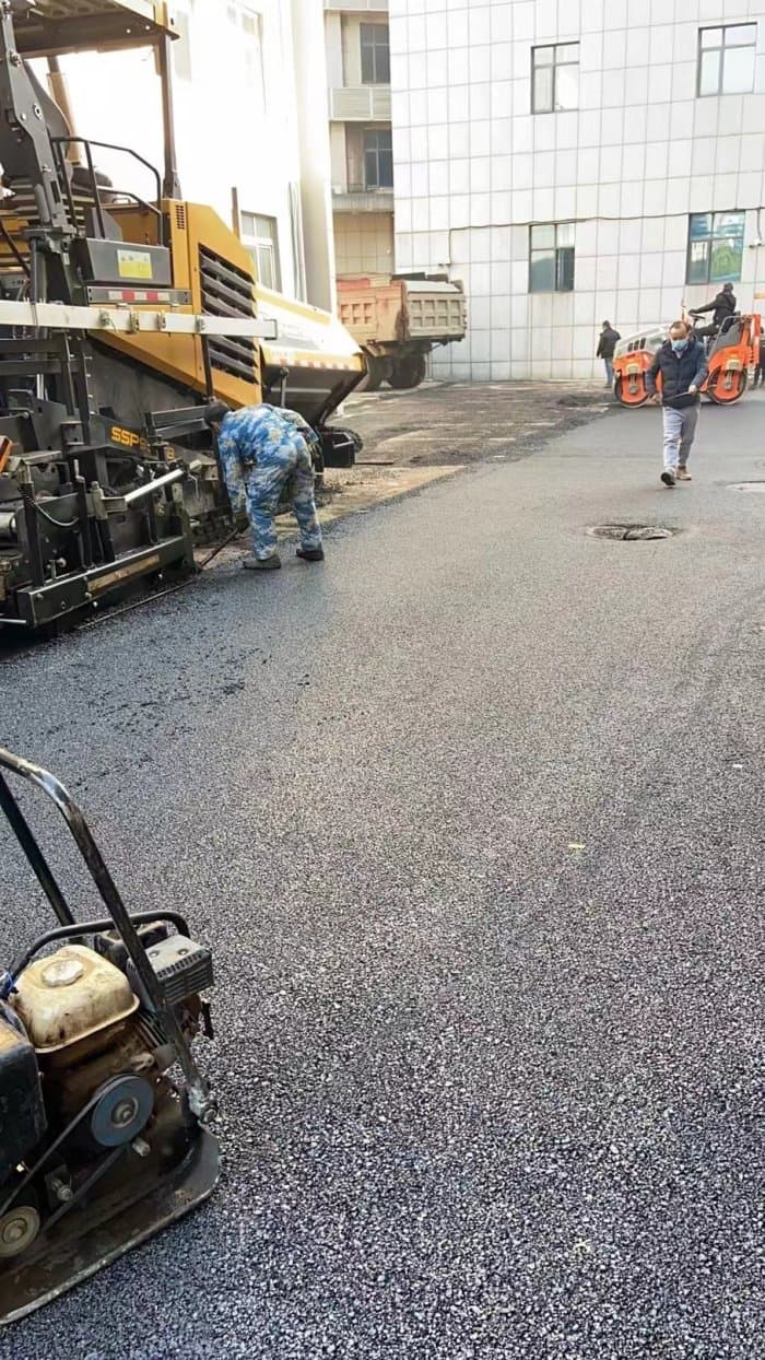 汉口区邮政局 - 沥青路面施工案例